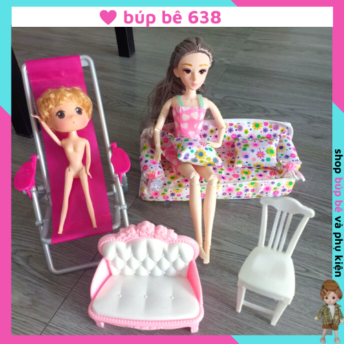Các mẫu ghế cho búp bê,đồ chơi nội thất nhà búp bê