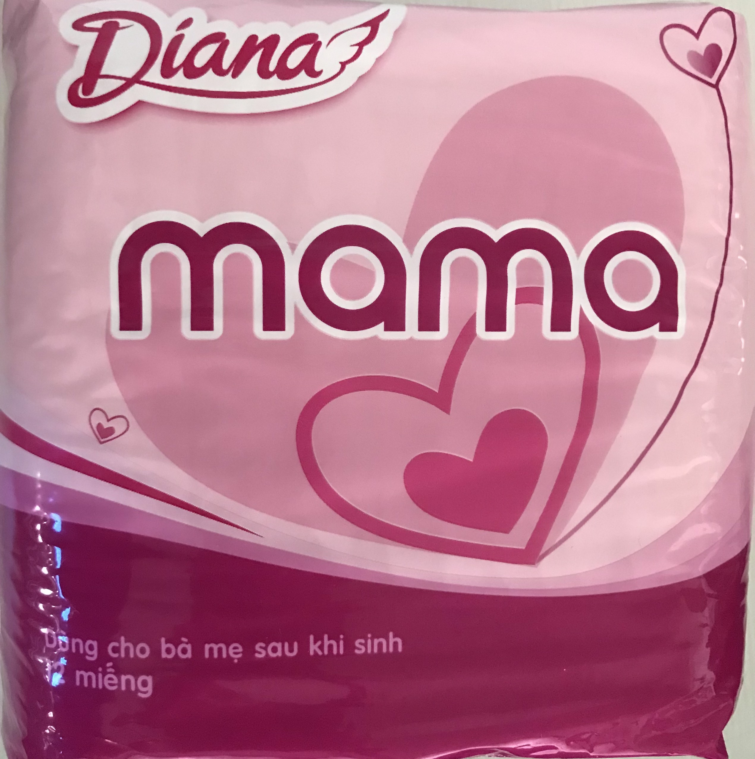 Bvs diana mama bà mẹ sau sinh 12 miếng