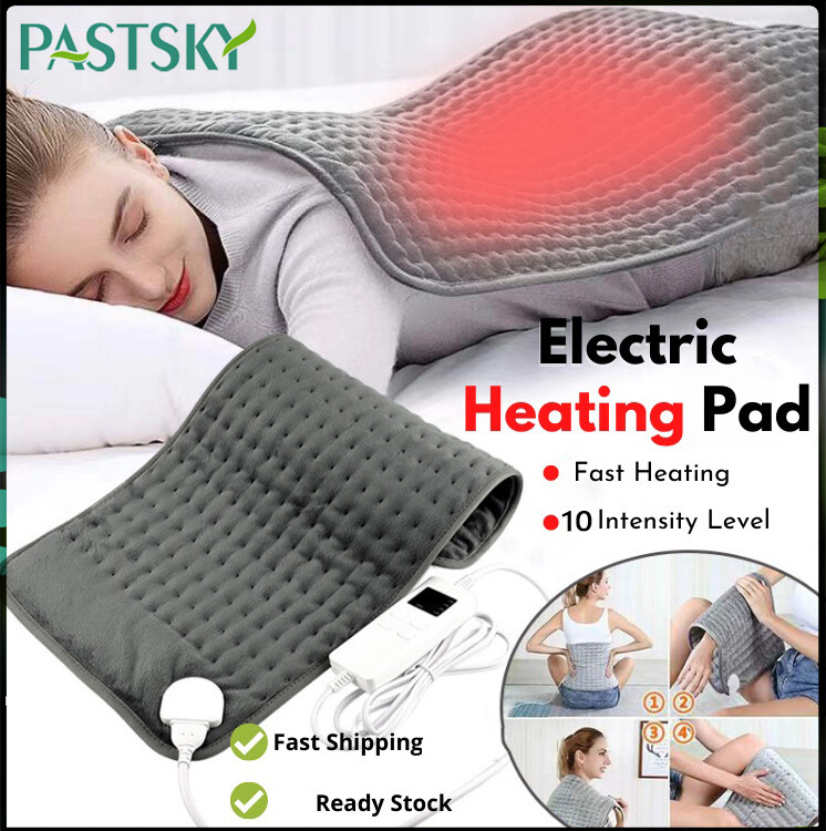  PASTSKY Đệm Sưởi Bằng Điện Trị Liệu Thảm Nhiệt Chăn Giữ Ấm Giảm Đau Lưng Vai Bụng Cổ Máy Sưởi Nhiệt Độ Tấm sưởi lưng 