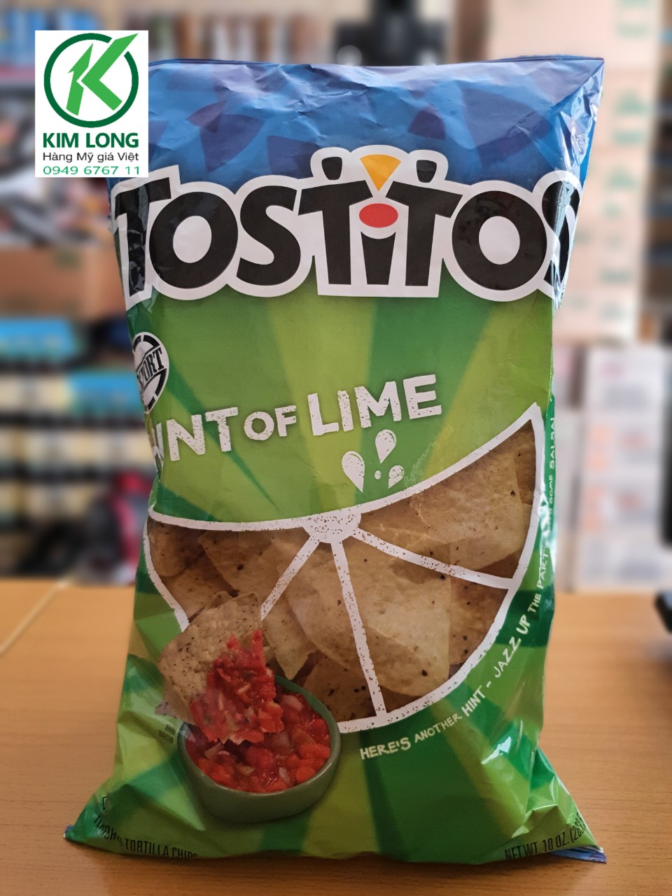 Bánh snack tostitos hint of lime 283.5g