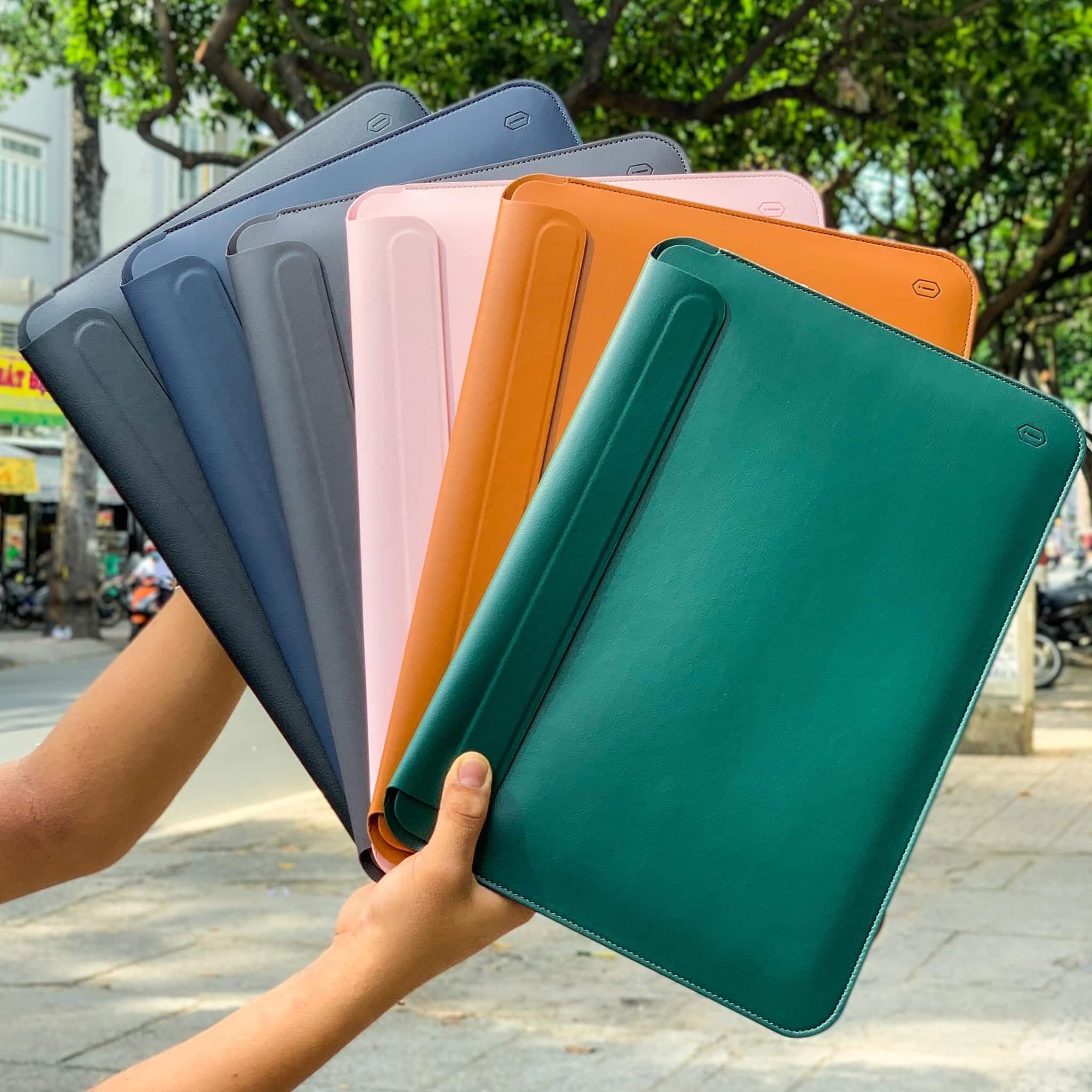 Túi da Wiwu Skin Pro II bảo vệ Laptop, Macbook ,Surface 13.3''