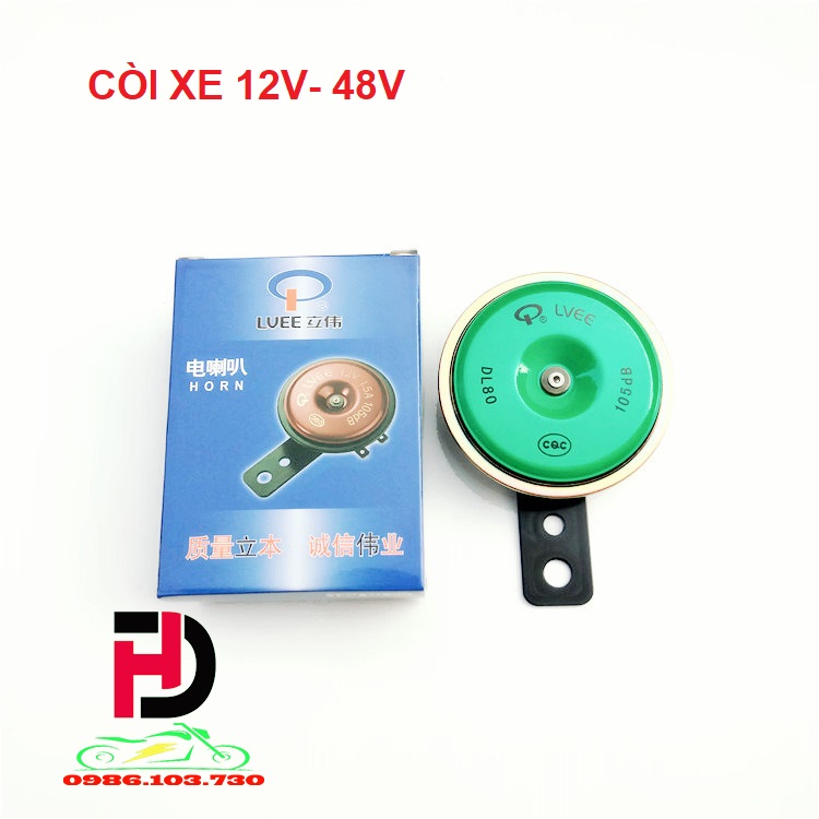 Còi xe máy kèn xe điện 12v và 48v
