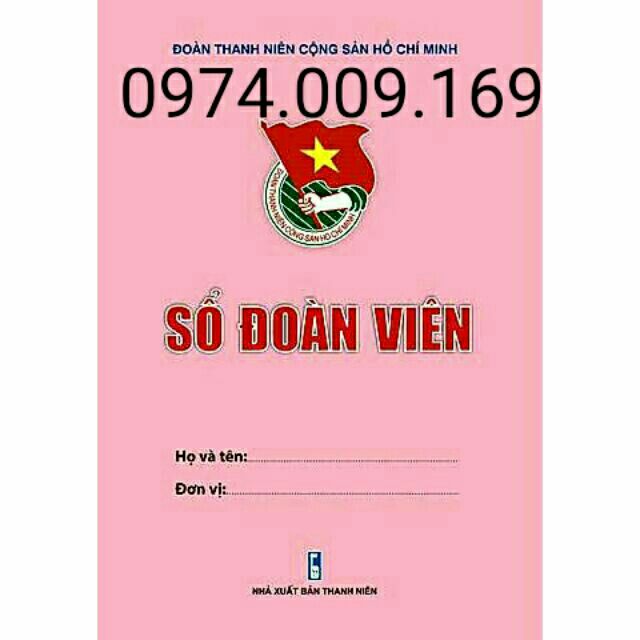 50 quyển sổ đoàn viên hồng
