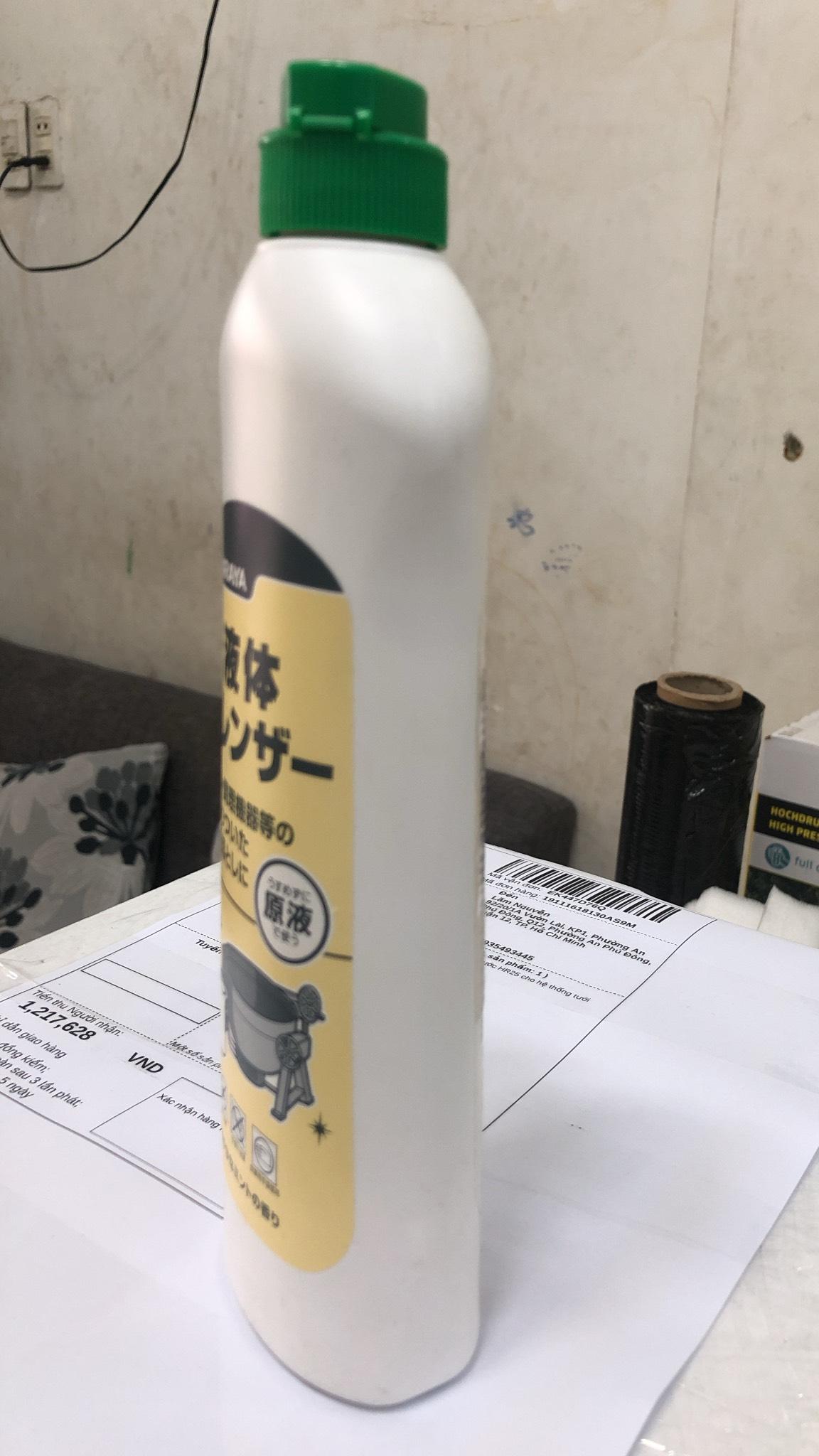 Dung dịch tẩy rửa đa năng, tẩy vết rỉ sét trên bề mặt inox và khung cửa (nhôm và sắt) LIQUID CLEANSER 400g