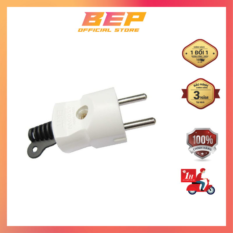 Phích cắm điện chịu tải EKIT 4500w- chuyên dùng cho bếp từ, bếp hồng ngoại, bếp đôi điện từ hồng ngoại