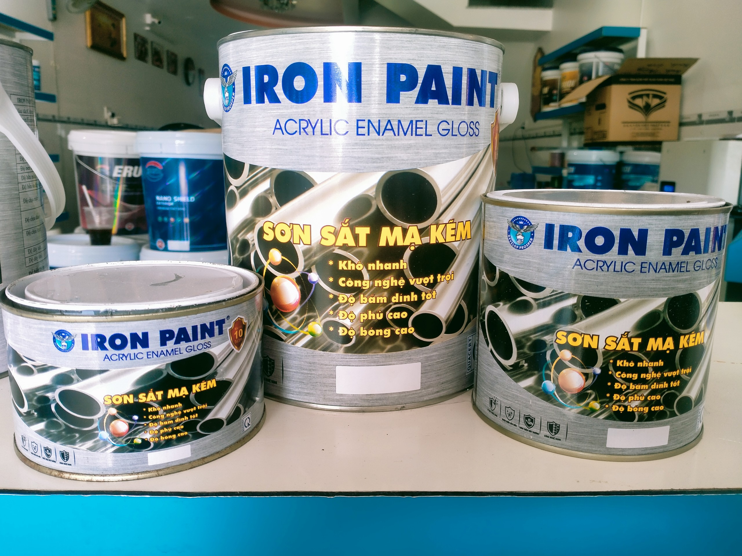 SƠN SẮT MẠ KẼM IRON