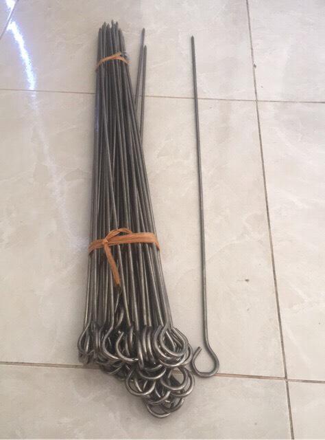 FREESHIP MAX-CAM KẾT GIÁ TỐT-Xiên nướng inox (combo 10 xiên dài 50cm phi 6)