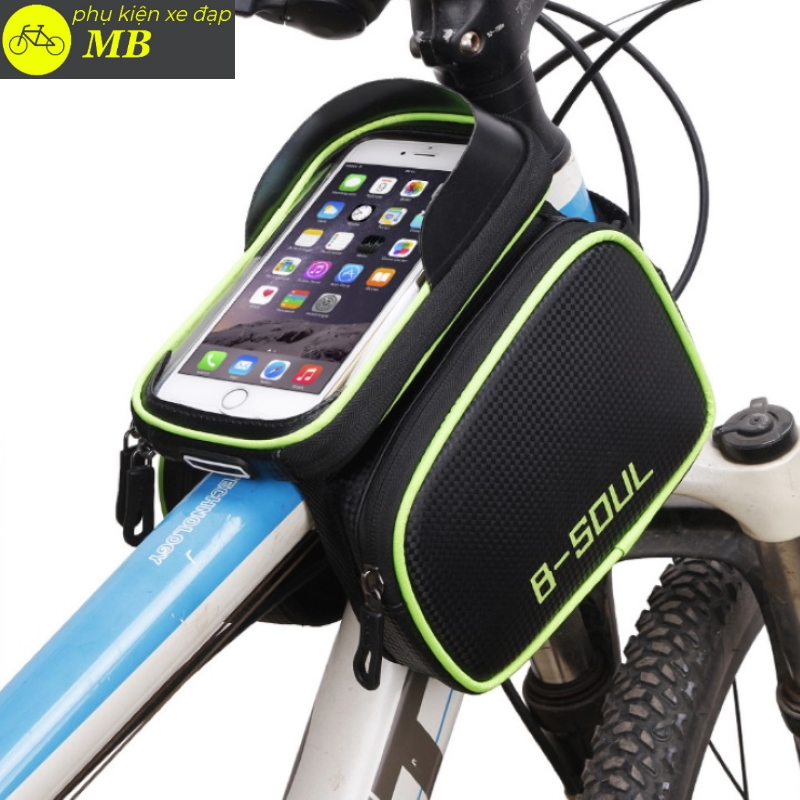 Túi xe đạp cao cấp,túi treo khung sườn xe đạp chống nước thương hiệu Bsoul