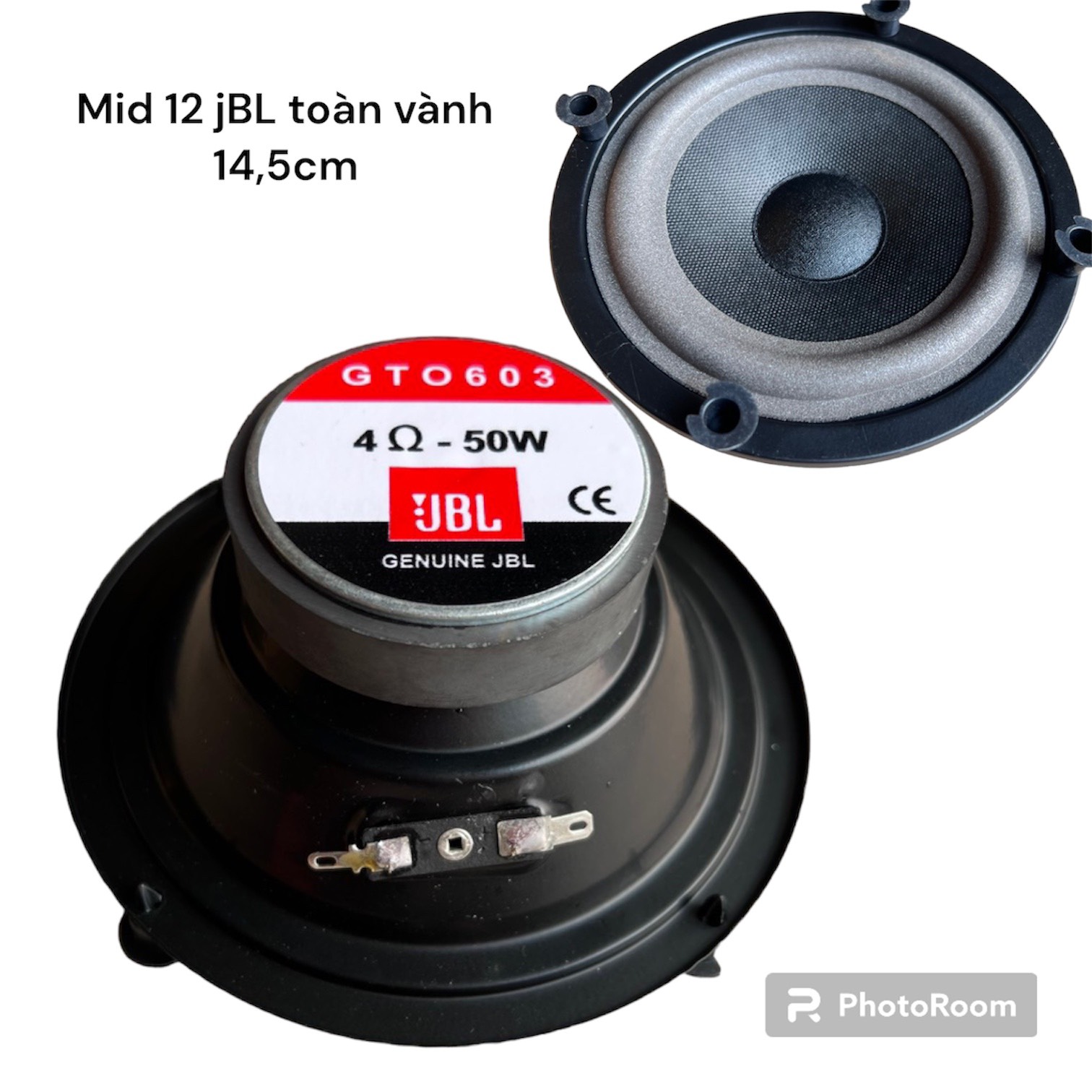 Loa mid 12 jbl nhập khẩu kín hậu - toàn vành 14,5cm - 1 củ