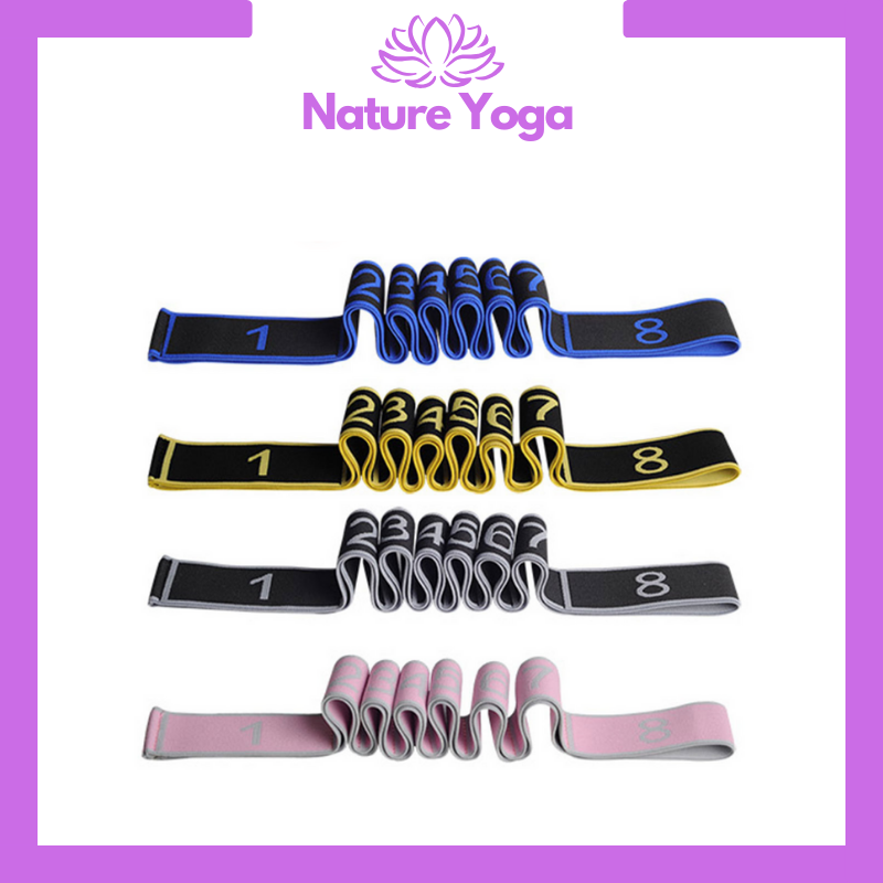 Dây Tập Yoga tập khỏe cơ lưng/ Tư thế cánh Cung Dài 90x4cm
