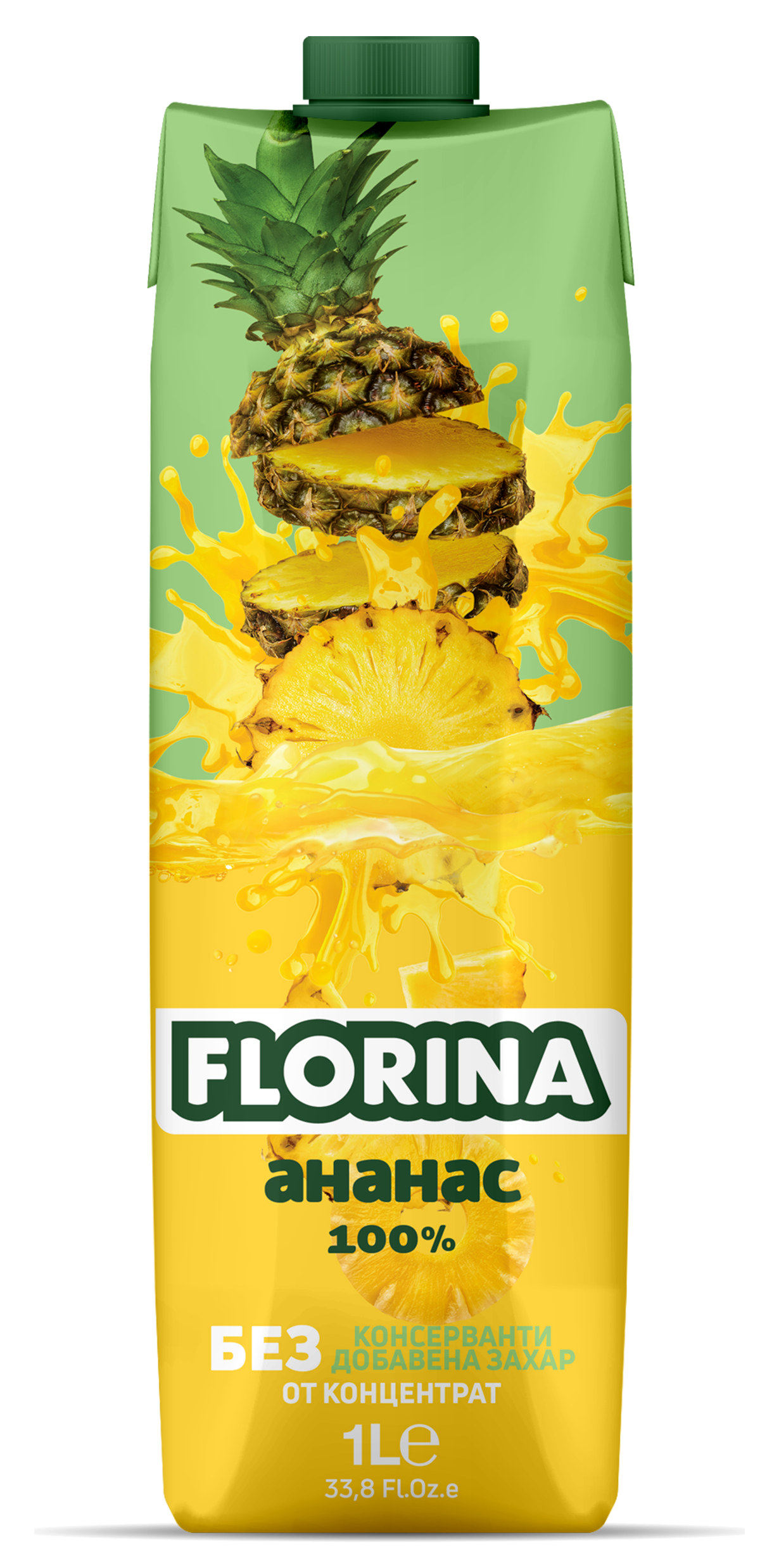 Florina 100% pineapple juice 1l - 100% dứa ép 1l