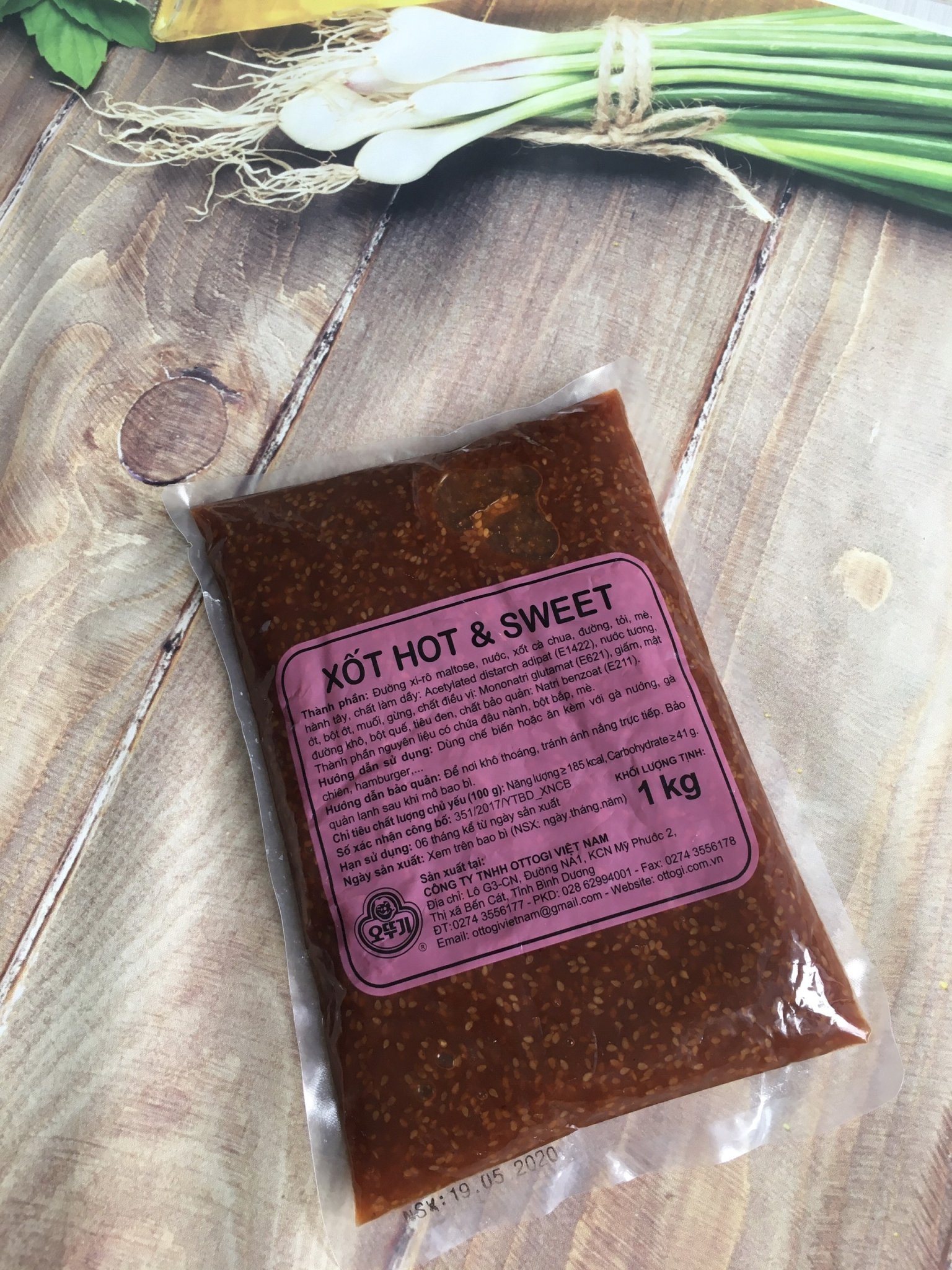 1kg sốt HS phủ gà giống sốt lotte siêu ngon