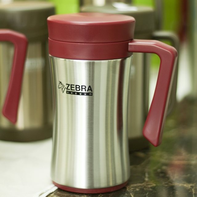 [HCM]Ca giữ nhiệt Zebra Thái Lan 450ml 112972 inox 304