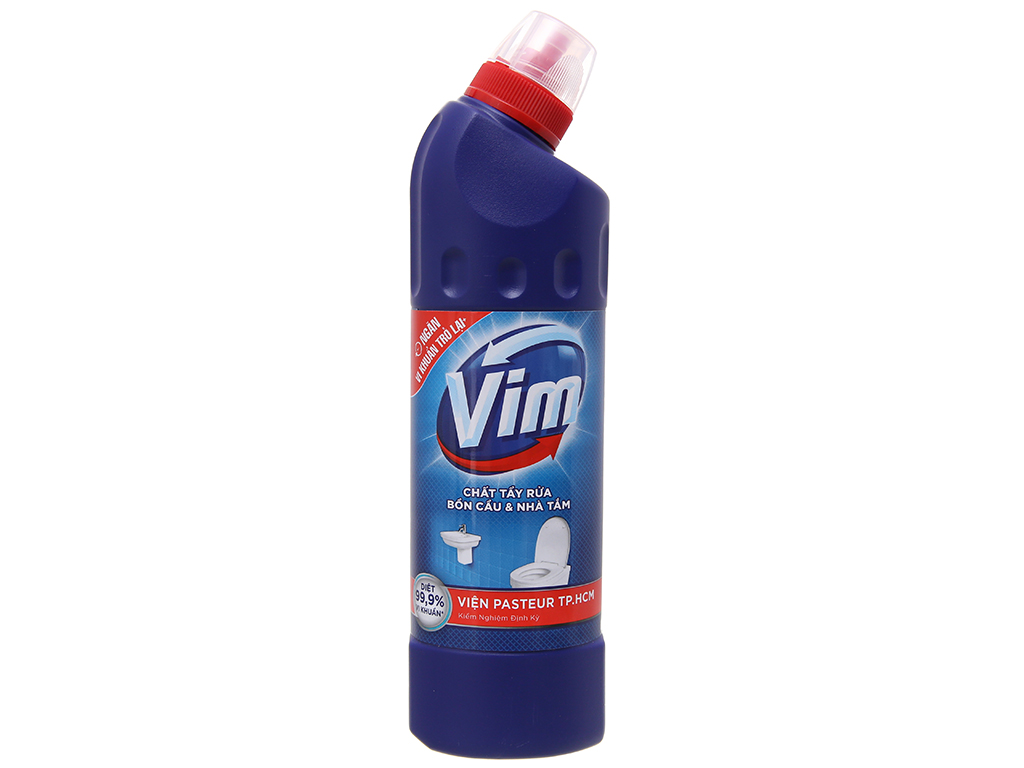 Nước tẩy bồn cầu & nhà tắm VIM diệt khuẩn 500ml
