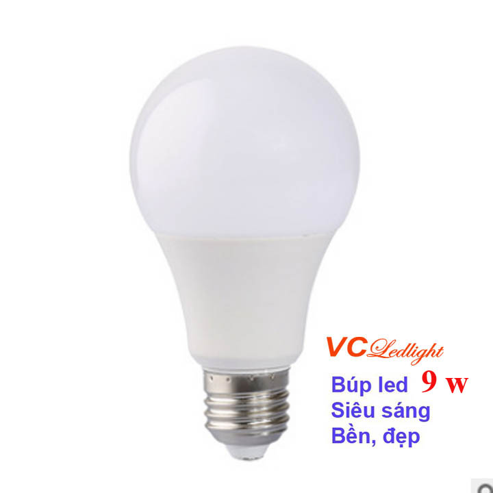 Bóng đèn led nấm chuẩn 9w siêu sáng, tiết kiệm điện giá tại xưởng