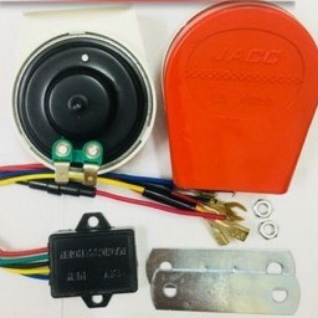 CÒI NGÂN 8 TIẾNG Ô TÔ GỒM 1 MẠCH 2 CÒi (tặng công tắc)