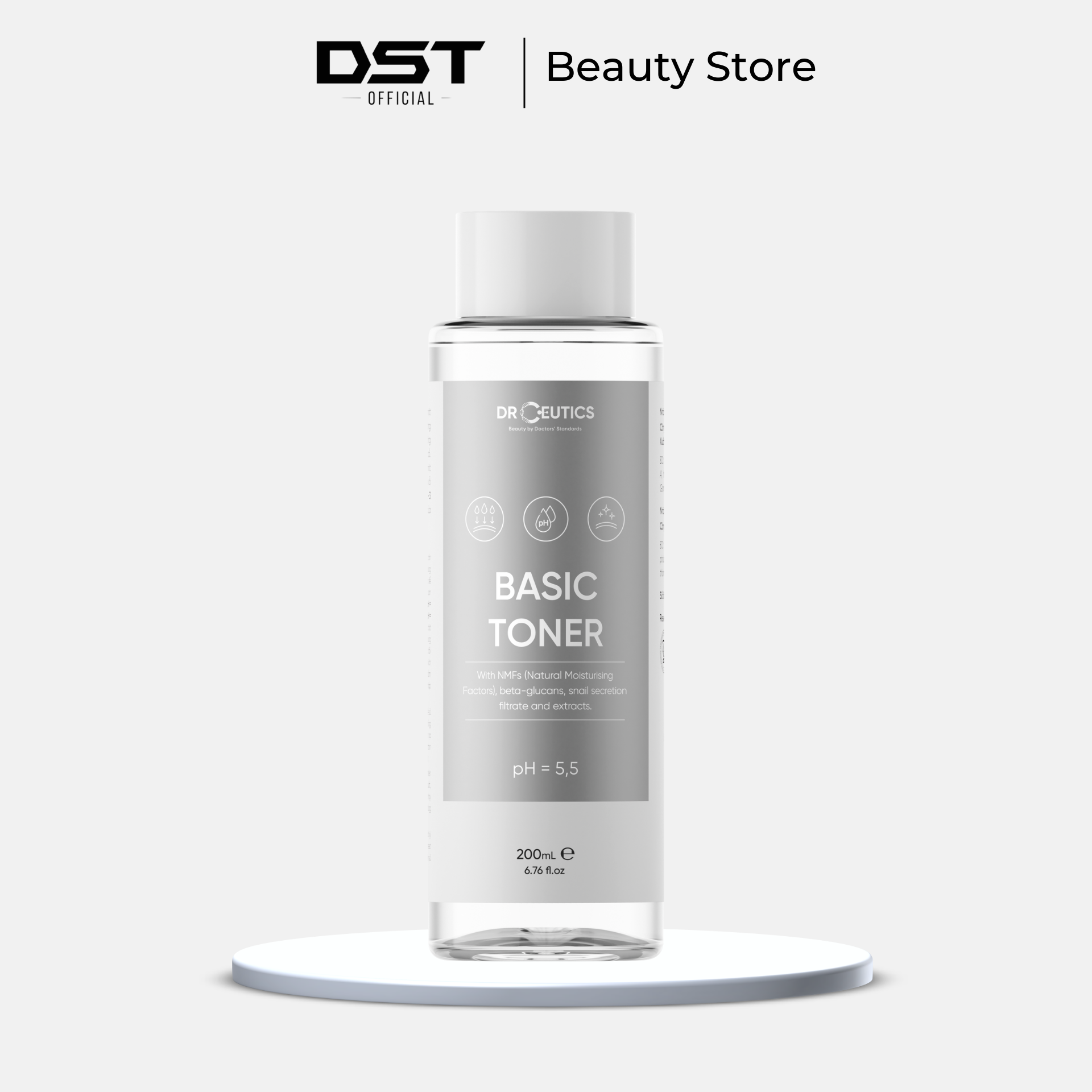 Drceutics basic toner cấp ẩm cho da dầu