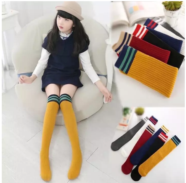 Set 5 đôi tất dài cho bé