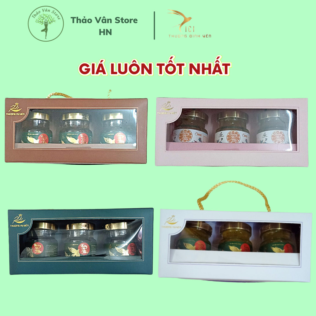 Tổ yến chưng sẵn cici thượng đỉnh yến thượng vy yến đông trùng hạ thảo, nhân sâm tăng cường miễn dịch