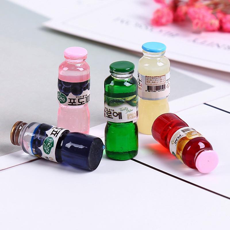 Squishy Slime mô hình set 05 chai nước gạo ToySquishy