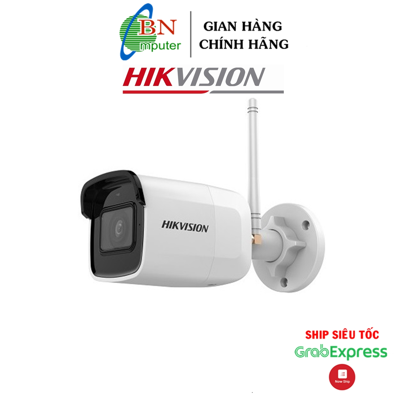 Camera ip hikvision ds-2cd 2021g1-i 2.0megapixels dạng thân