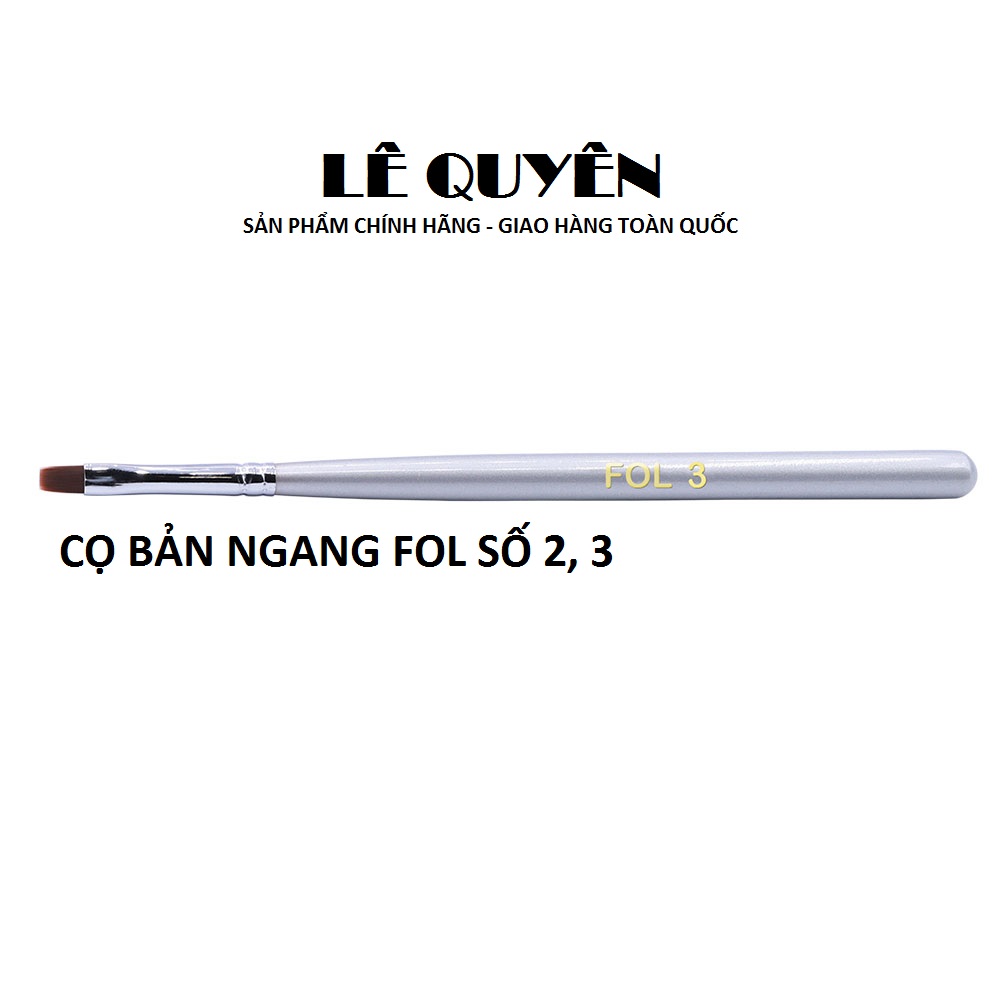 Cọ vẽ bản fol số 3