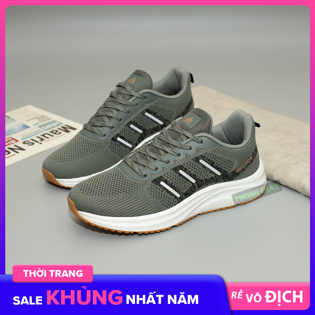 Giày Sneaker Nam Giày Thể Thao Nam D29 màu xanh rêu giày chạy bộ nam giày ulzzang nam giày thời trang nam giày đế bằng nam