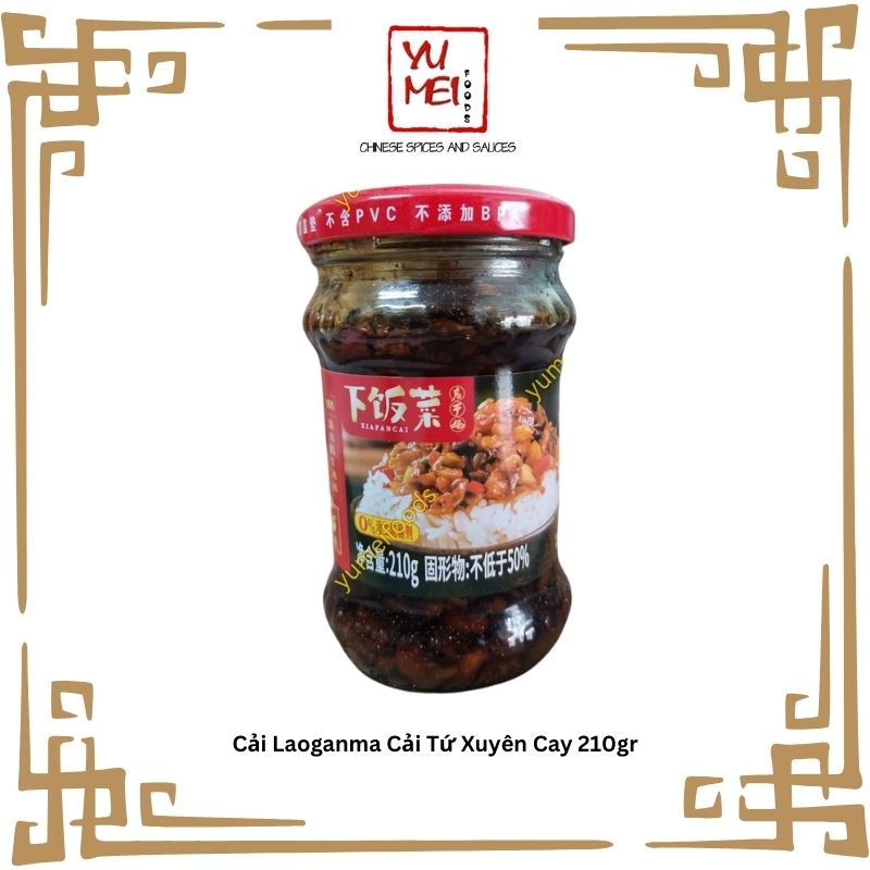 Cải laoganma cải tứ xuyên cay 210gr