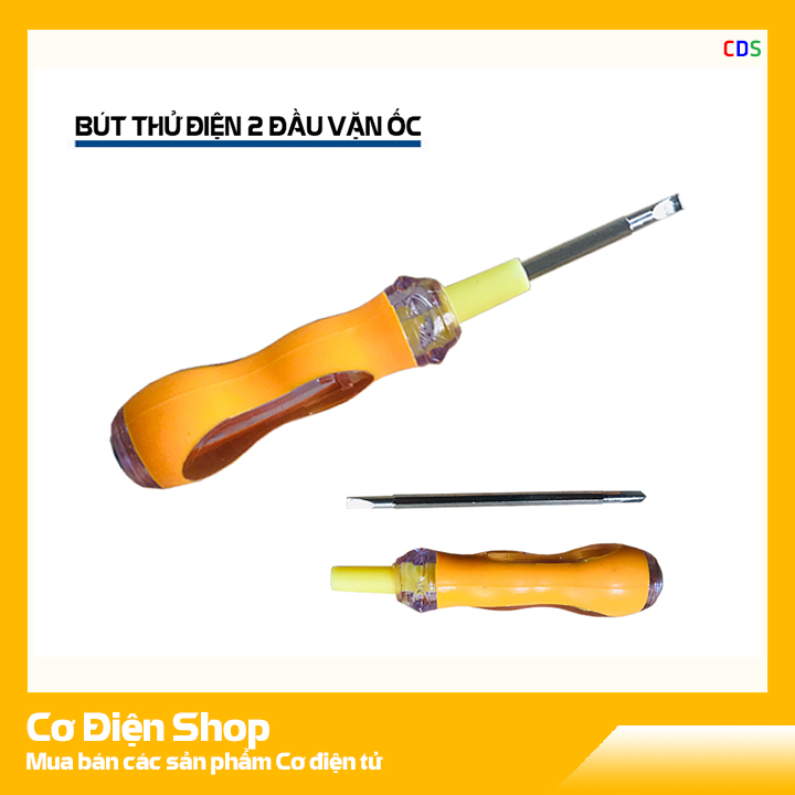 Bút thử điện tua vít hai đầu vặn ốc - cơ điện shop