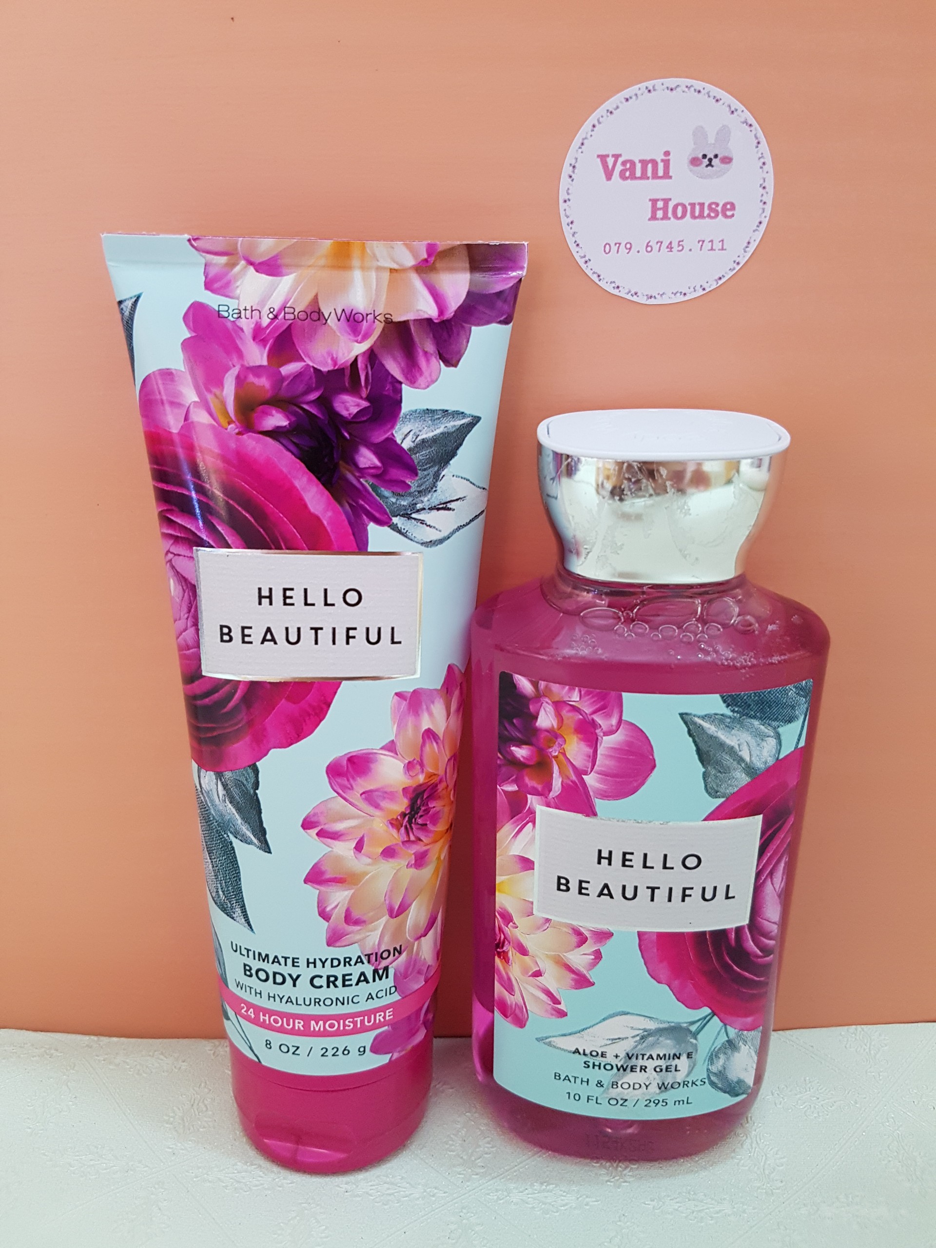 Kem dưỡng thể, sữa tắm bath and body work - hello beautiful