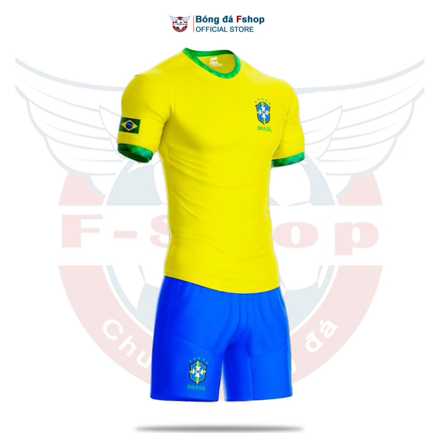 Bộ quần áo bóng đá đội tuyển quốc gia Brazil - Áo bóng đá vô dịch Copa America 2021 - Bộ đồ bóng đá đẹp