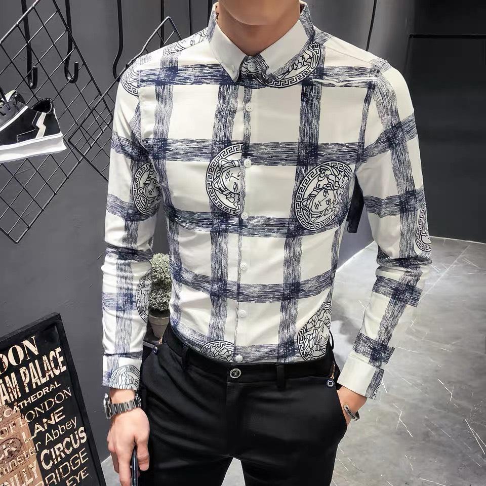 [HCM]Áo sơ mi nam caro vải kate lụa không nhăn siêu đẹp Trang Nemo