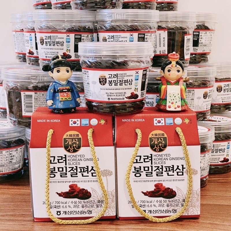 Sâm lát tẩm mật ong nonghyup 200g