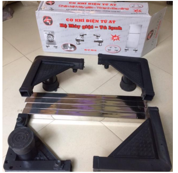 Chân Kệ Tủ Lạnh, Kệ Máy Giặt, Kệ Máy Lọc Nước Đa Năng Chất Liệu Inox 304 Bền Đẹp - HÀNG VIỆT NAM CHẤT LƯỢNG CAO