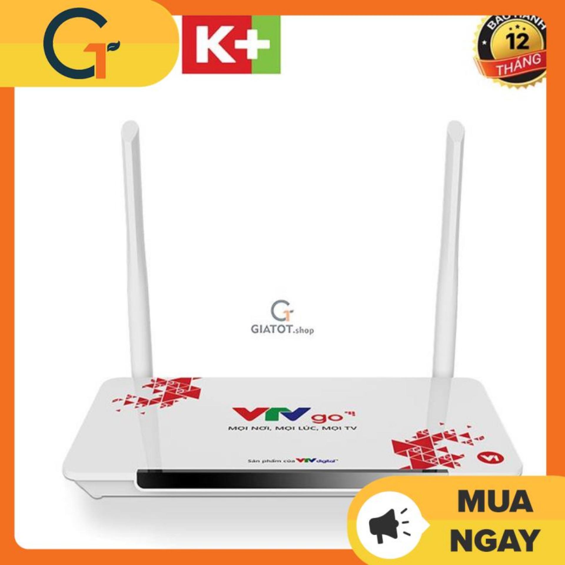 Đầu Android TV box VTVgo V1 Xem truyền hình miễn phí - Kho phim không giới hạn