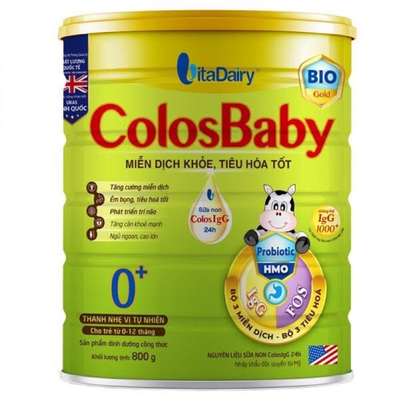 sữa bột colosbaby bio o+ 800g 1