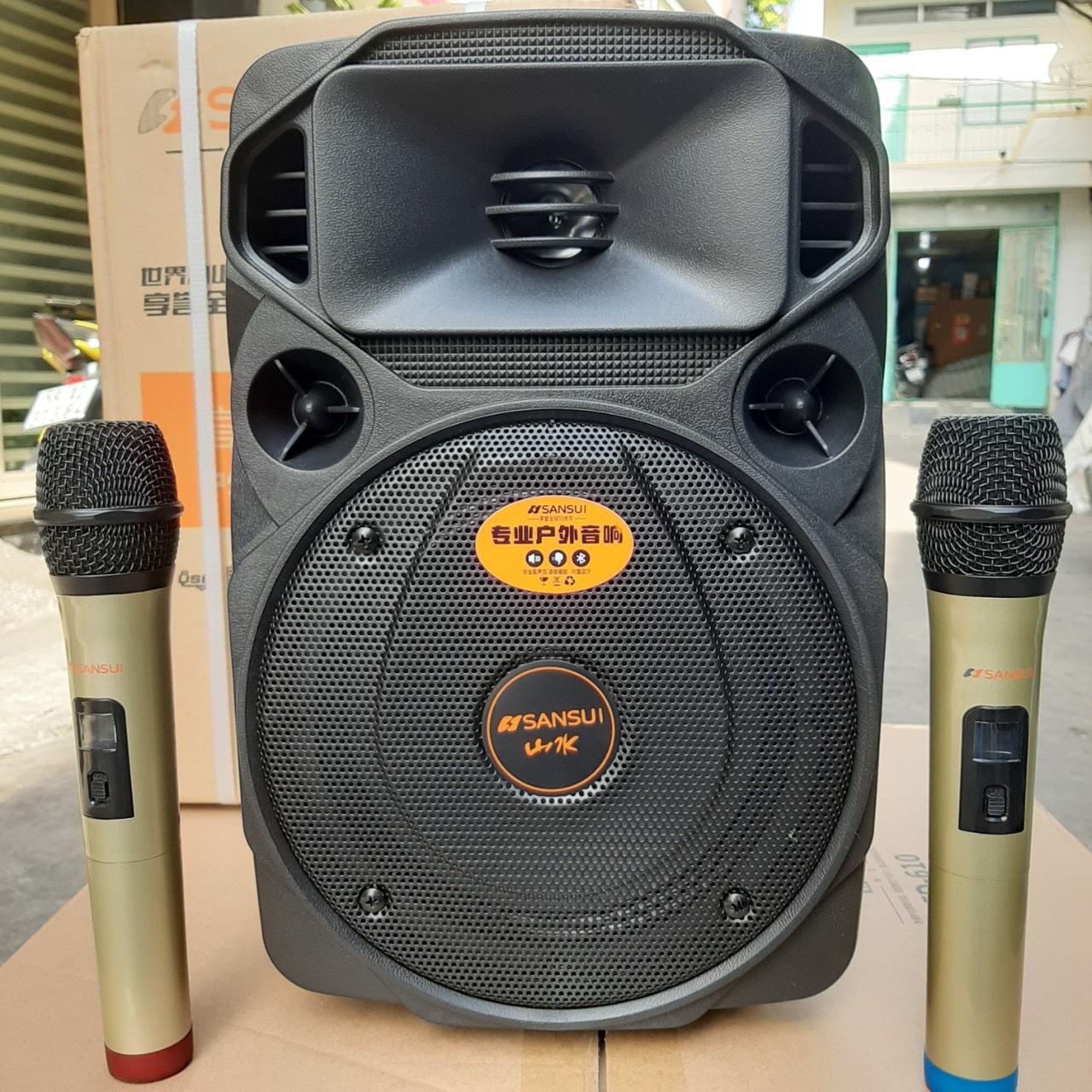 Loa kéo sansui a8-21 cỡ 2.5 tấc