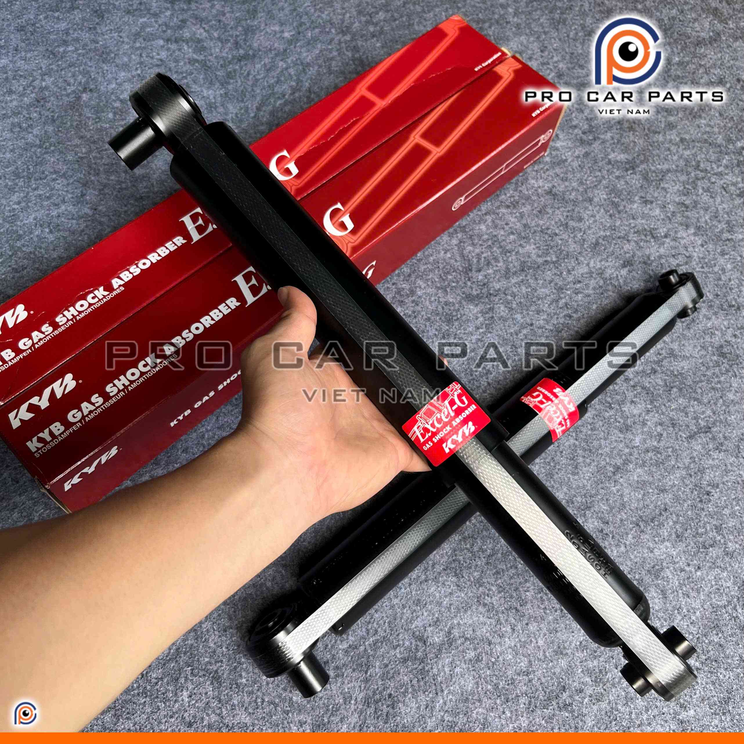 [GIÁ 1 CẶP] Phuộc Sau Transit 2002-2006 - Thương hiệu KYB 343392