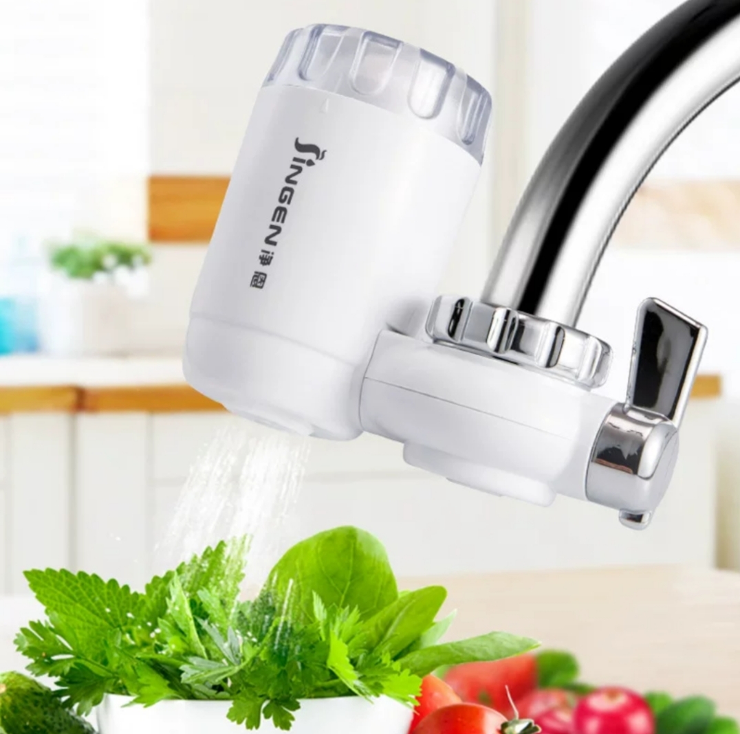 Lọc nước tại vòi jingen jn-18,bộ lọc nước đầu nguồn siêu sạch.