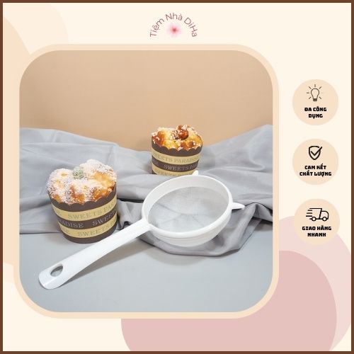 Rây nhựa lọc nấm kefir - dụng cụ rây lọc trà, lọc đồ ăn rặm cho bé nc5052