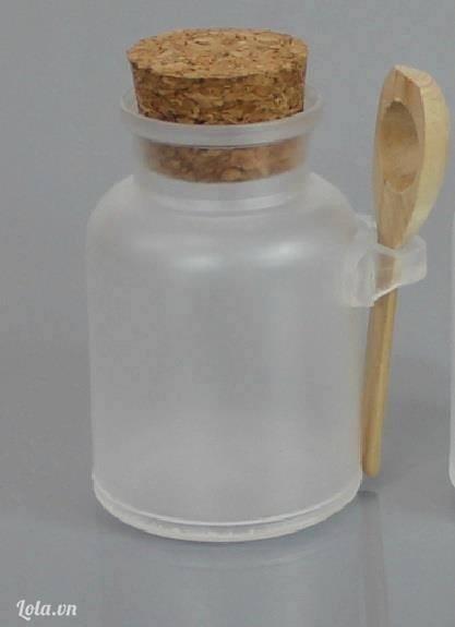 Hủ nhựa muỗng gỗ 100gr-200gr
