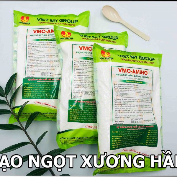 1kg siêu bột ngọt - phụ gia điều vị - vmc amino - ngọt gấp 10 lần mì chính thông thường