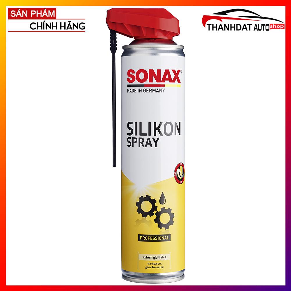Silicon Bôi Trơn Bảo Vệ Kim Loại Sonax Spray With Easyspray 400ml