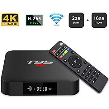 Tv box t95 s2 android 7.1 tv box amlogic s905w 2gb 16gb smart 4k - thoải mái xem phim và youtube