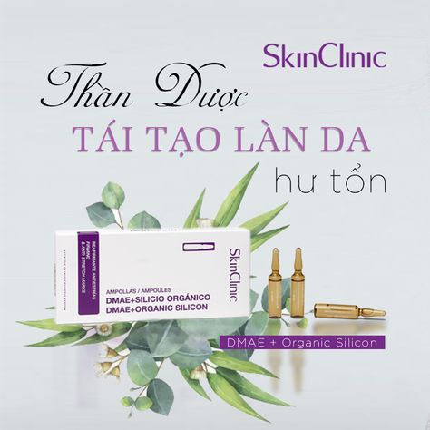 DMAE + ORGANIC SILICON-Sản phẩm giúp cải thiện làn da (đặc biệt đối với da khô và nhạy cảm)