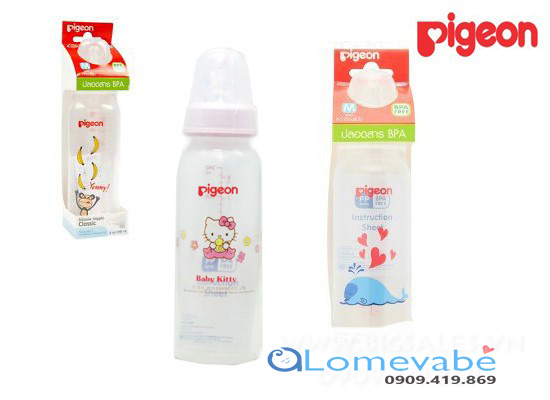 Bình sữa Pigeon nhập khẩu Thái Lan 240ml