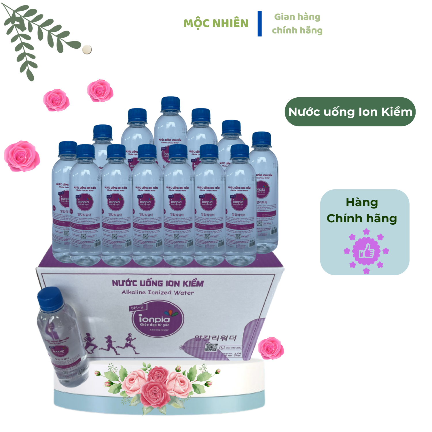 Nước Ion Kiềm ionpia PH9+ giải độc, chống lão hóa, trung hòa axit