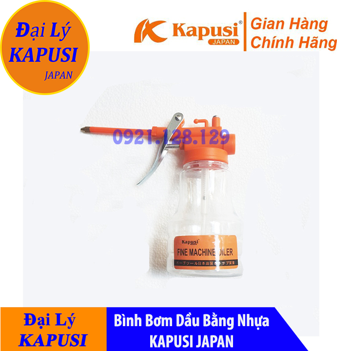 Bình bơm dầu nhớt bình xịt dầu, Bình vịt bơm dầu nhớt bằng nhựa KAPUSI JANPAN