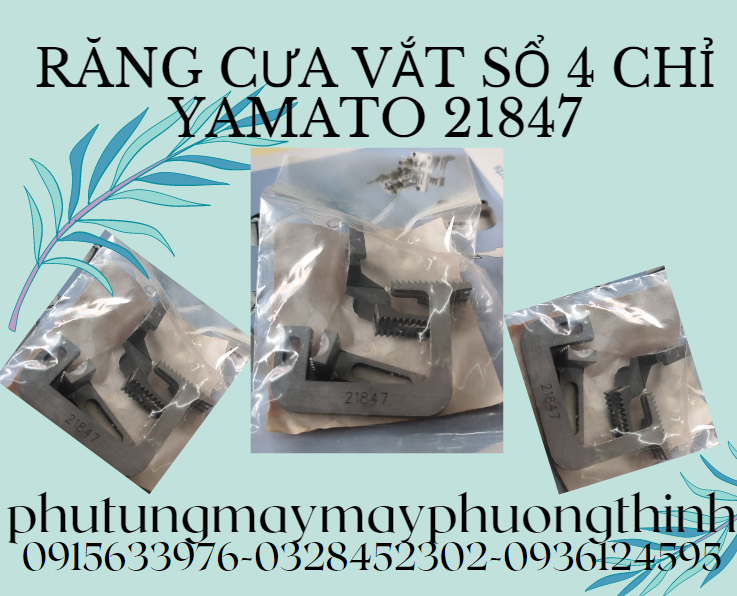 Răng cưa vắt sổ 4 chỉ yamato 21847