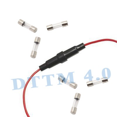 Bộ ống nối cầu chì 5x20 và cầu chì 250V 5A-